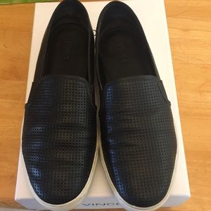 Vince Blair slip-ons in black